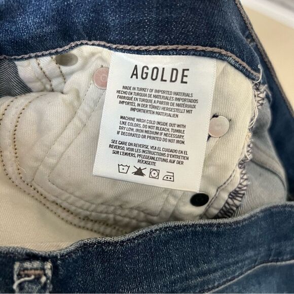 Agolde Sophie Hi Rise Crop Raw Hem, 26, NWOT - Picture 13 of 13